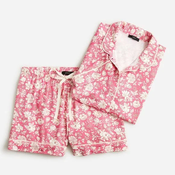 Sleepwear J Crew Short Sleeve Pajama Set NWT J CREW SS Cotton PJ